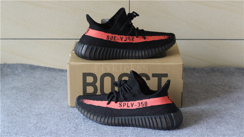 Adidas Yeezy 350 Boost V2 Black red